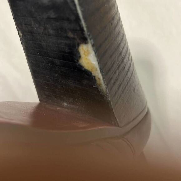 VINCE CAMUTO LEATHER‎ HEEL ANKLE BOOTS SIZE 10M - Picture 10 of 11